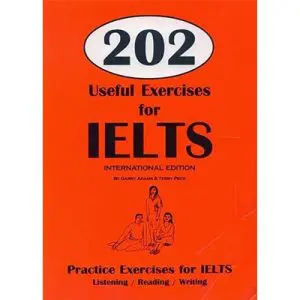 202 Useful Exercises For IELTS, book cover
