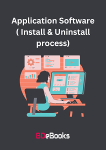 Application Software (Install & Uninstall process), book cover