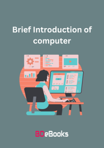 Brief Introduction of computer, book cover
