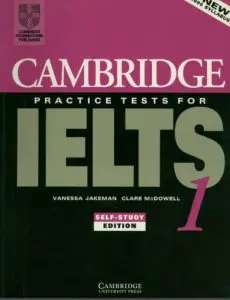 Cambridge IELTS-1 by Cambridge Press, book cover