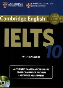 Cambridge IELTS-10 by Cambridge Press, book cover