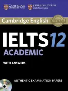 Cambridge IELTS-12 by Cambridge Press, book cover