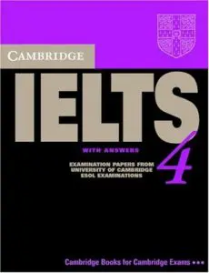 Cambridge IELTS-4 by Cambridge Press, book cover