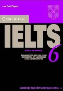 Cambridge IELTS-6 by Cambridge Press, book cover