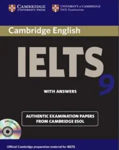 Cambridge IELTS-9 by Cambridge Press, book cover