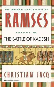 The Battle of Kadesh Bangla Onubad Book by Christian Jacq, book cover