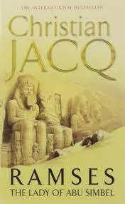 The Lady of Abu Simbel Bangla Onubad book by Christian Jacq, book cover