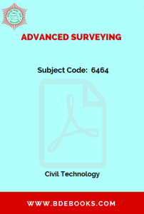 Advanced Surveying (6464), বইয়ের প্রচ্ছদ