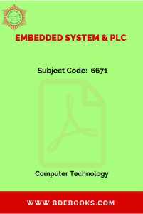 Embedded System & PLC (6671), বইয়ের প্রচ্ছদ