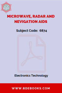 Microwave, Radar And Nevigation Aids (6874)
