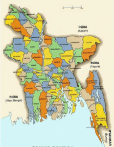 bangladesh map pdf