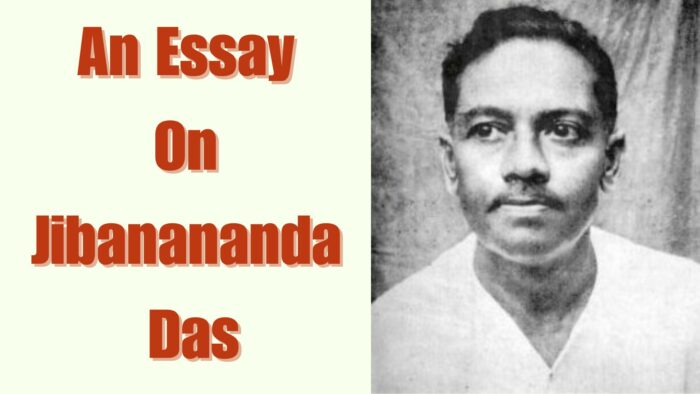 An Essay On Jibanananda Das
