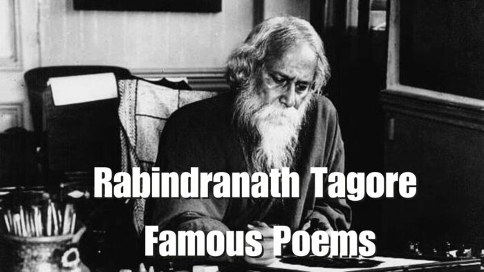 Rabindranath Tagore Famous Poems