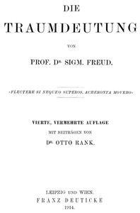 Die Traumdeutung von Sigmund Freud – Buchcover