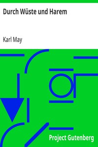 Durch Wüste und Harem von Karl May – Buchcover