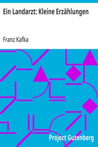 Ein Landarzt von Franz Kafka – Buchcover