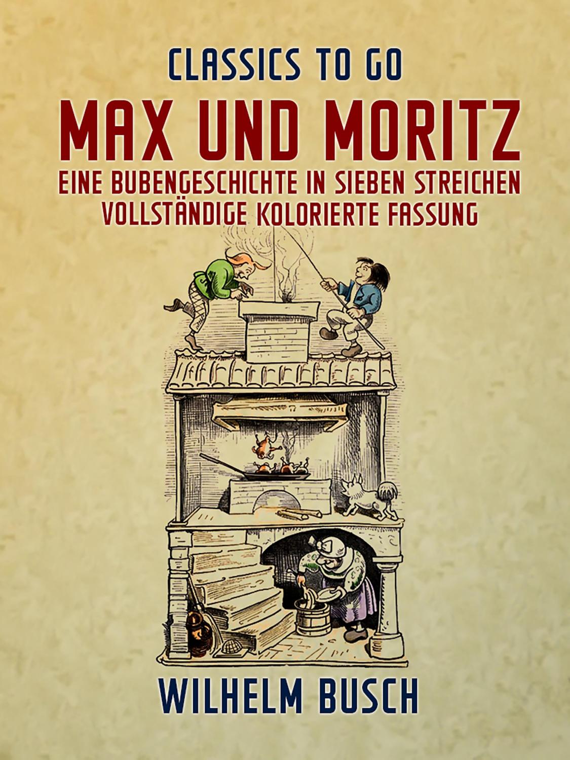 Max und Moritz von Wilhelm Busch – Buchcover