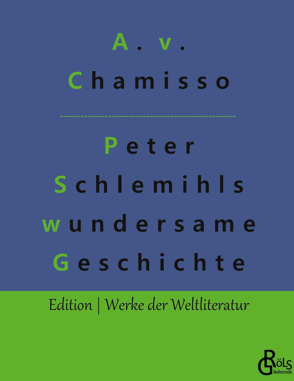 Peter Schlemihls wundersame Geschichte von Adelbert von Chamisso – Buchcover