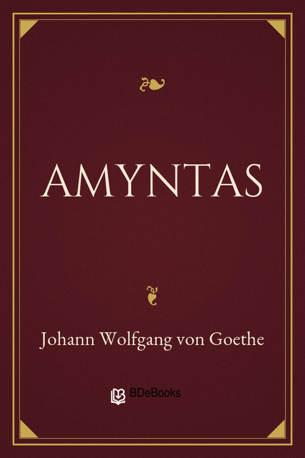Buchcover: Amyntas von Johann Wolfgang von Goethe