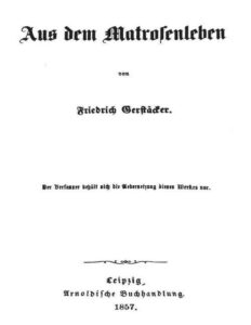 Aus dem Matrosenleben, Buchcover