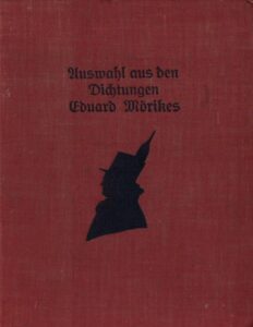 Auswahl aus den Dichtungen Eduard Mörikes by Eduard Mörike, book cover