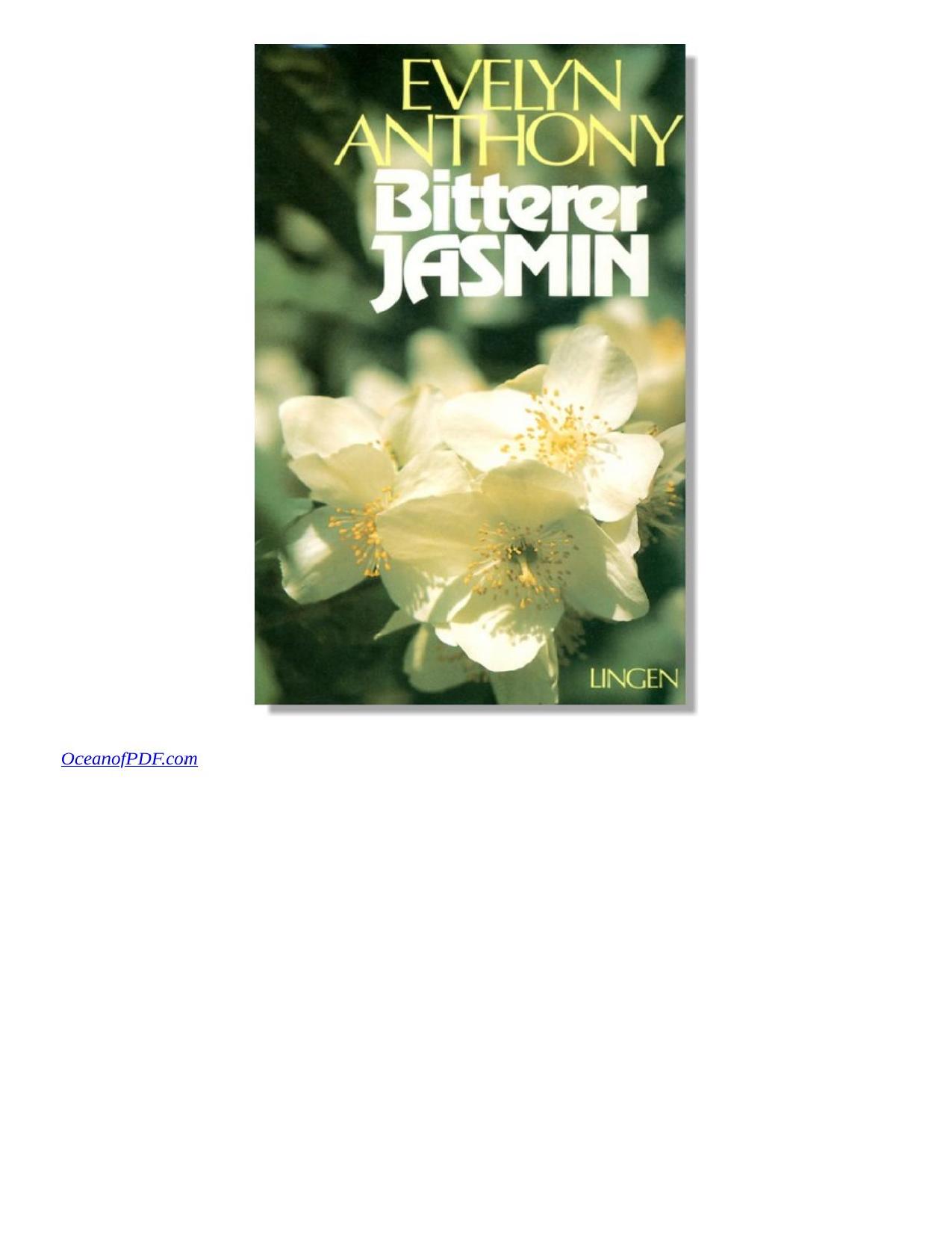 Buchcover: Bitterer Jasmin von Anthony Evelyn