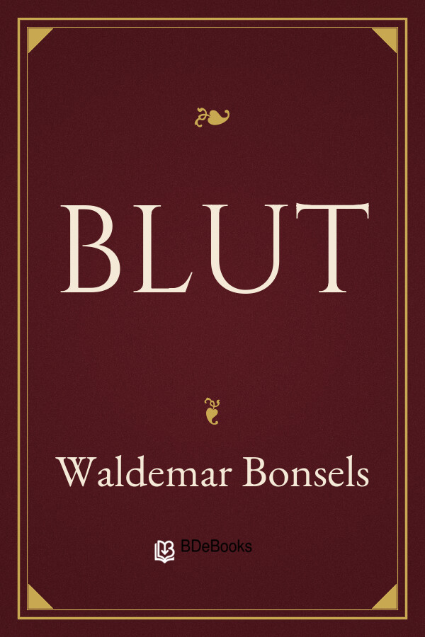 Buchcover: Blut von Waldemar Bonsels