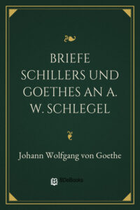 Briefe Schillers und Goethes an A. W. Schlegel by Johann Wolfgang von Goethe, book cover