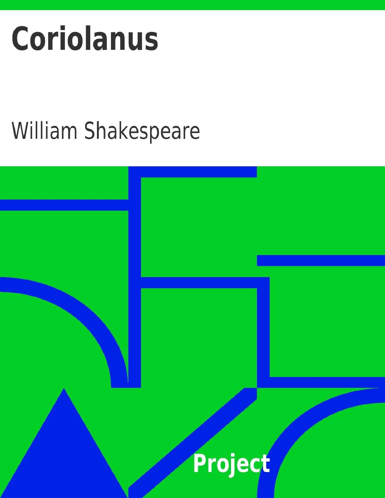 Buchcover: Coriolanus von William Shakespeare