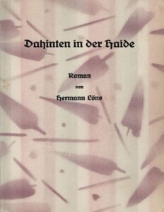 Dahinten in der Haide by Hermann Löns, book cover