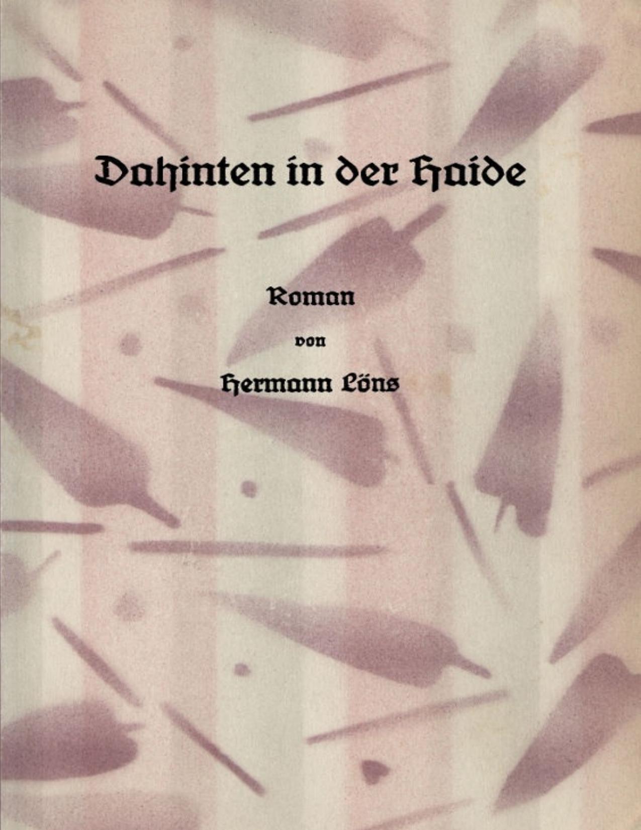 Buchcover: Dahinten in der Haide von Hermann Löns