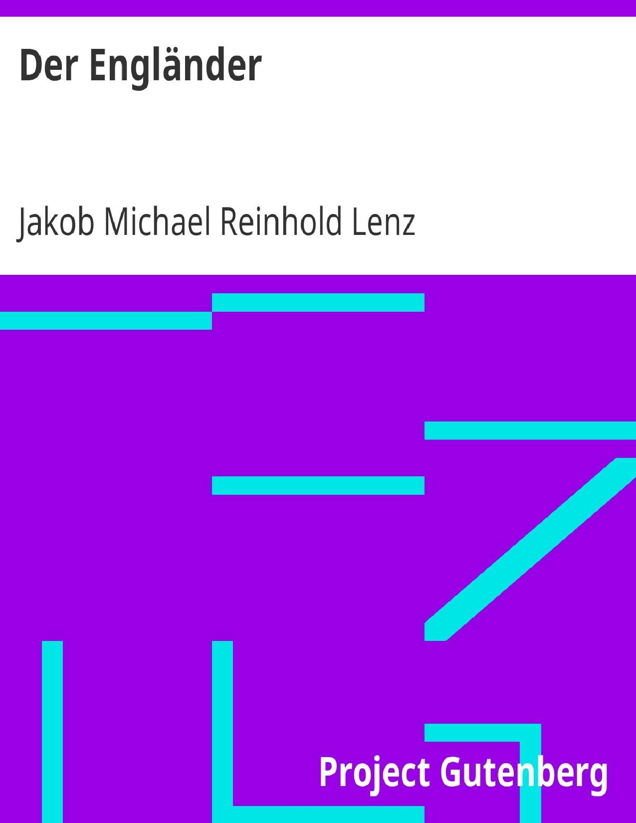 Buchcover: Der Engländer von Jakob Michael Reinhold Lenz