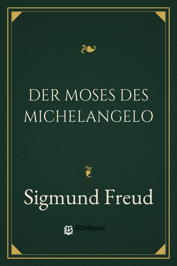 Buchcover: Der Moses des Michelangelo von Sigmund Freud