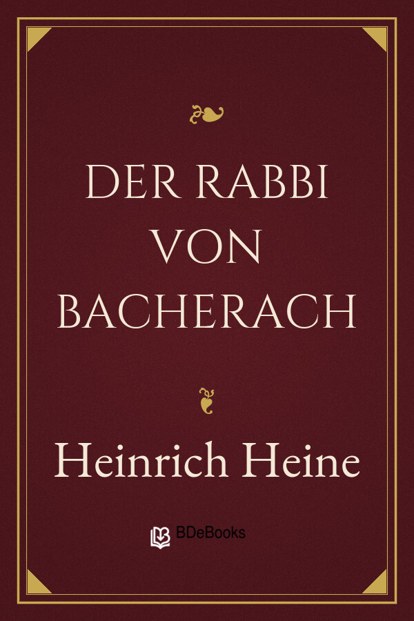 Buchcover: Der Rabbi von Bacherach von Heinrich Heine