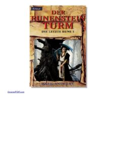 Der Runensteinturm, Die letzte Rune 3, Buchcover
