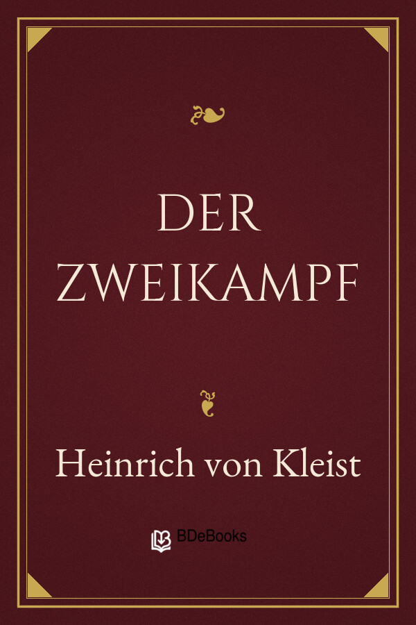 Buchcover: Der Zweikampf von Heinrich von Kleist