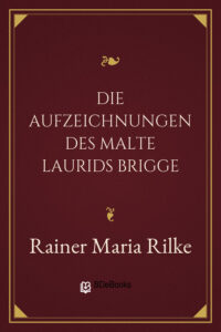 Die Aufzeichnungen des Malte Laurids Brigge, Buchcover