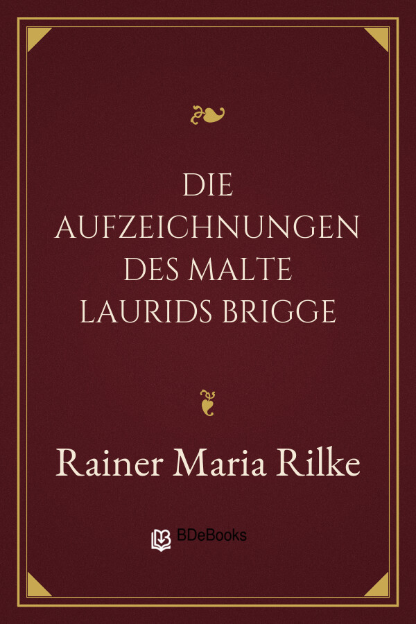 Buchcover: Die Aufzeichnungen des Malte Laurids Brigge von Rainer Maria Rilke