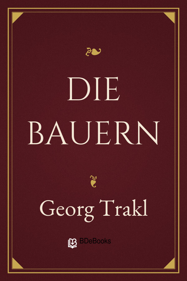 Buchcover: Die Bauern von Georg Trakl