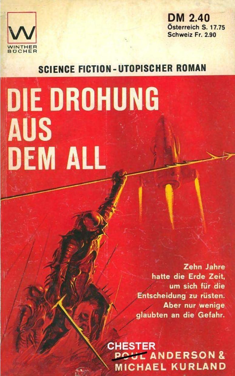 Buchcover: Die Drohung aus dem All von Chester Anderson