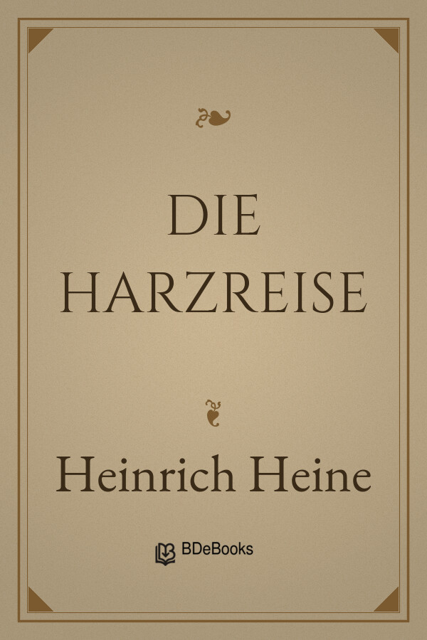 Buchcover: Die Harzreise von Heinrich Heine