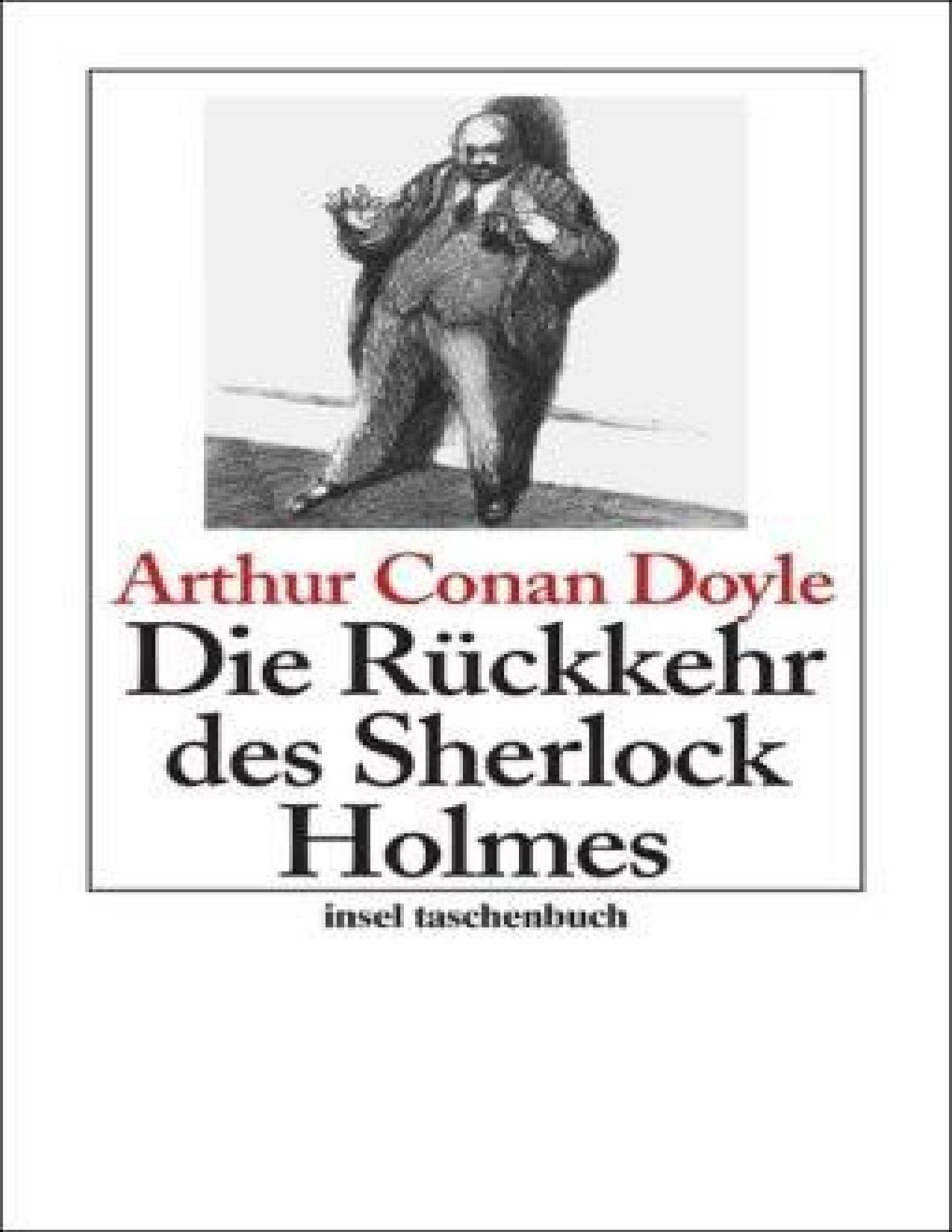 Buchcover: Die Rückkehr des Sherlock Holmes von Arthur Conan Doyle