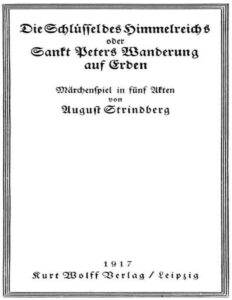 Die Schlüssel des Himmelreichs oder Sankt Peters Wanderung auf Erden, Buchcover