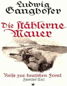 Die stählerne Mauer by Ludwig Ganghofer, book cover