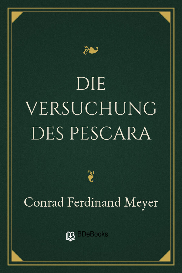 Buchcover: Die Versuchung des Pescara von Conrad Ferdinand Meyer