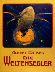 Die Weltensegler, Drei Jahre auf dem Mars by Albert Daiber, book cover