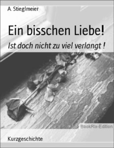 Ein bisschen Liebe! by A. Stieglmeier, book cover