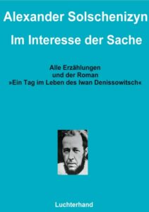 Ein Tag im Leben des Iwan Denissowitsch by Alexander Solschenizyn, book cover