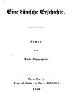 Eine dänische Geschichte by Adele Schopenhauer, book cover
