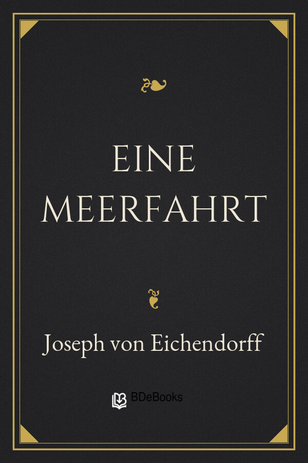 Buchcover: Eine Meerfahrt von Joseph von Eichendorff